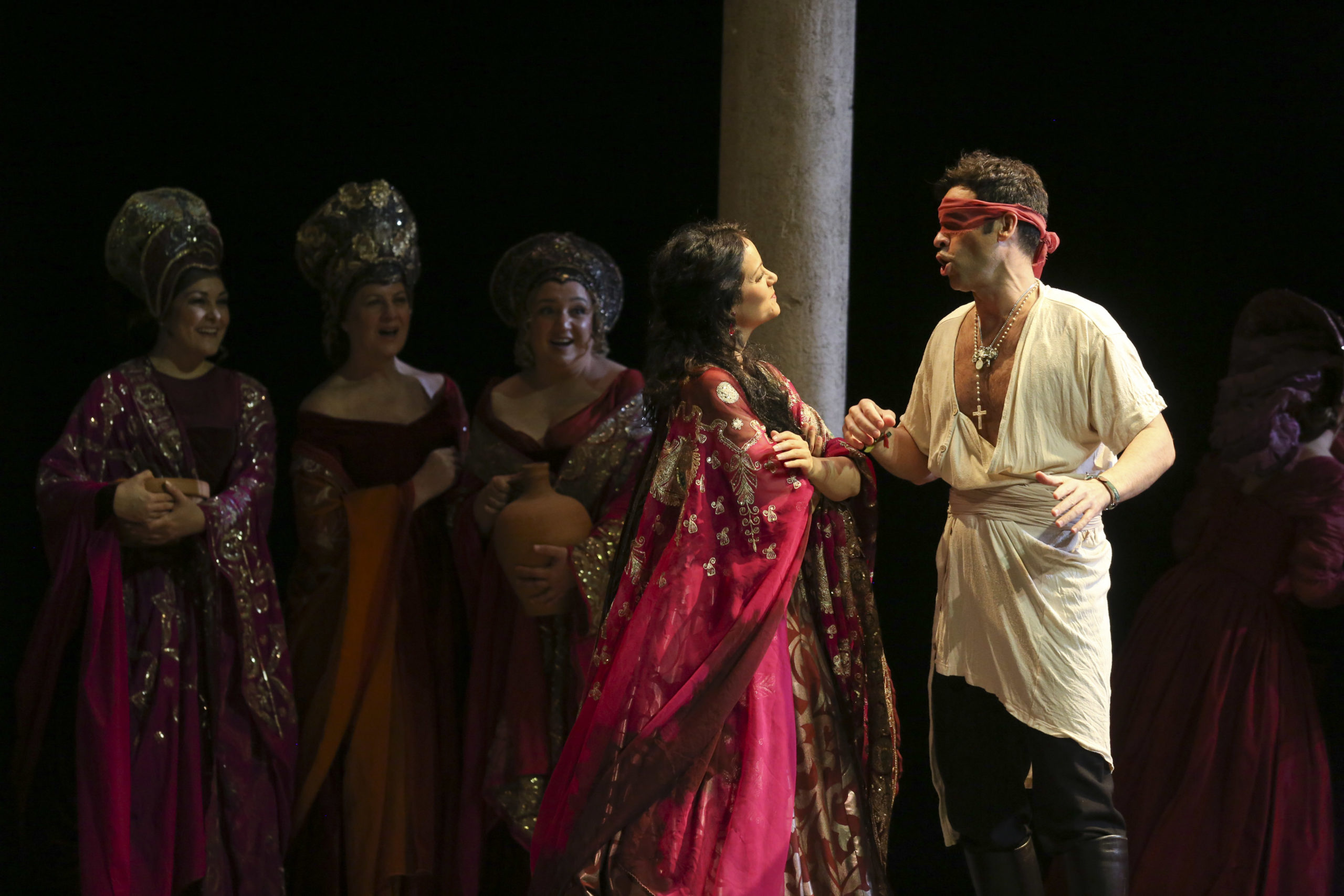 Málaga 02 Marzo 2020 Ensayo general de la ópera 'La favorita', protagonizada por Carlos Álvarez en el Teatro Cervantes. FOTO: JAVIER ALBIÑANA